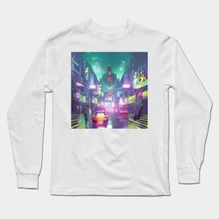 Neon Tokyo - Future Japan Long Sleeve T-Shirt